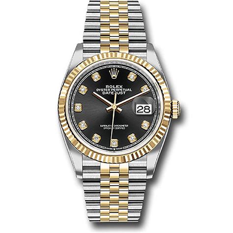 rolex datejust 36 mm schwarzes ziffernblatt|rolex datejust 36 price new.